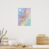 Deux Douces Petites Pixies Affiche (Cuisine)