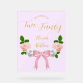 Deux Fancy Bow Floral Anniversaire (Recto)