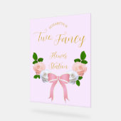 Deux Fancy Bow Floral Anniversaire (Angle)