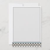 Deux Fast 2 Curieux Invitation Anniversaire (Dos)