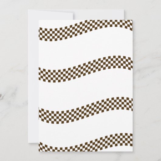 Deux Fast Race Car Boy 2e Invitation de fête d'ann (Dos)