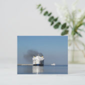 Deux ferrys en Grèce Carte postale (Debout devant)