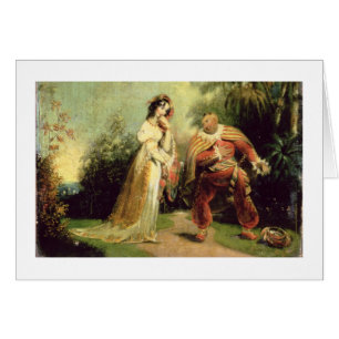 Deux figures dans le costume turc dans terres