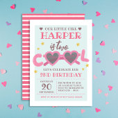 Deux Filles Cool Invitation de fête d'anniversaire
