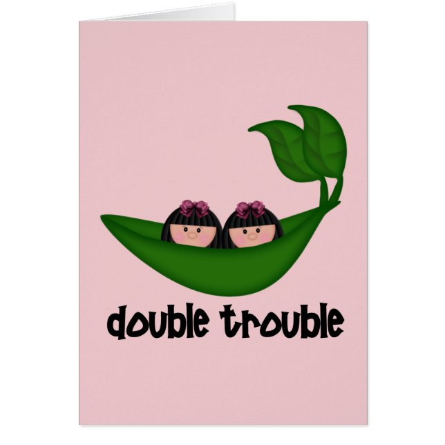 Deux filles Double Trouble Peapod (Devant)