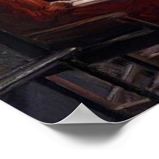 Deux filles Poster d'Art Vintage (Coin)