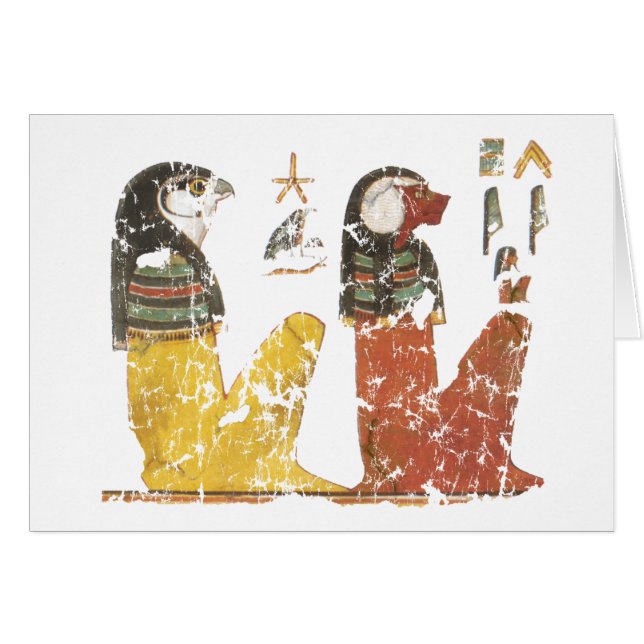 Deux fils de Horus (Devant horizontal)