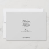 Deux frères et soeurs Faire-part de diplôme en pho (Dos)