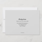 Deux frères et soeurs Faire-part de diplôme en pho (Dos)