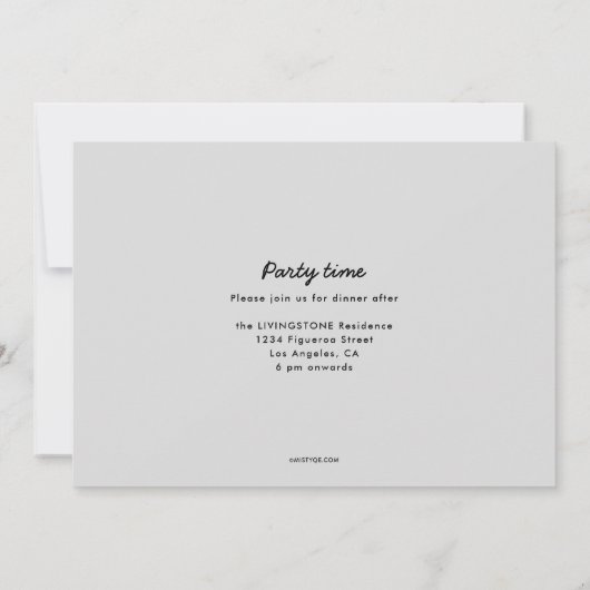 Deux frères et soeurs Faire-part de diplôme en pho (Dos)