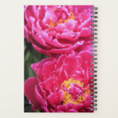 Deux Fuchsia Peony Fleurit Peinture (Dos)