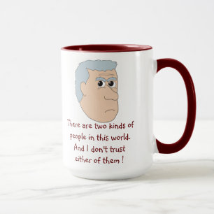 "Deux genres tasse d'avare de personnes"