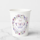 Deux gobelets Wild Floral 2e anniversaire (Verso)
