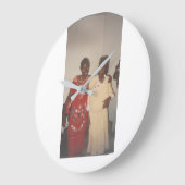 Deux grandes mères Horloge (Angle)