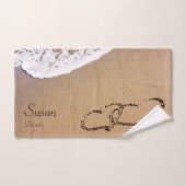 Deux Hearts (Serviette à main)