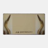 Deux Hérons Patinés Beige Côtier Personnalisable (Recto)