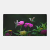 Deux Hummingbirds Desk Mat (Recto)