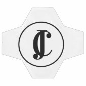 Deux initiales monogrammes (Plat)