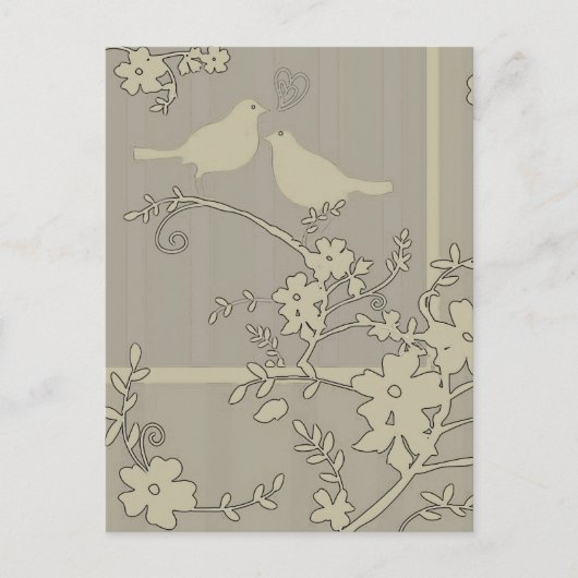 Deux Inséparables ~ Carte postale (Devant)