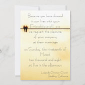 DEUX - Invitation (Dos)