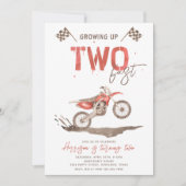 Deux Invitation d'anniversaire rapide | Deux parti (Devant)