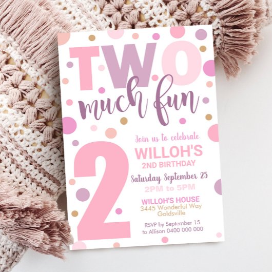 Deux Invitation d'anniversaire très amusante 2e Fi