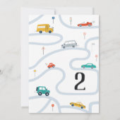 Deux Invitation Rapide pour le deuxième anniversai (Dos)