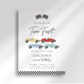 Deux Invitation Rapide pour le deuxième anniversai