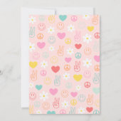 Deux Invitation Super de deuxième anniversaire (Dos)