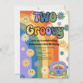 Deux Invitation Super pour le 2e anniversaire (Devant)