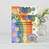 Deux Invitation Super pour le 2e anniversaire (Debout devant)