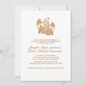 Deux invitations à se marier (Devant)