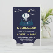 deux invitations d'anniversaire effrayantes fantas (Debout devant)