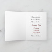 Deux invitations faites sur commande de mariage de (Intérieur)