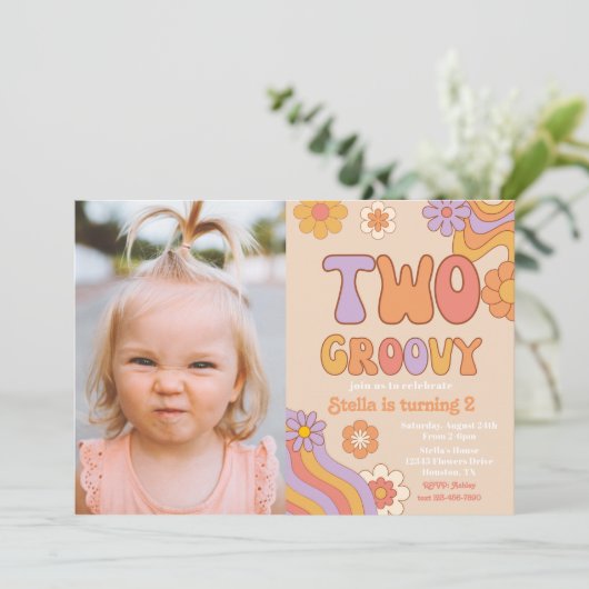 Deux invitations photo Super | Anniversaire Super (Debout devant)