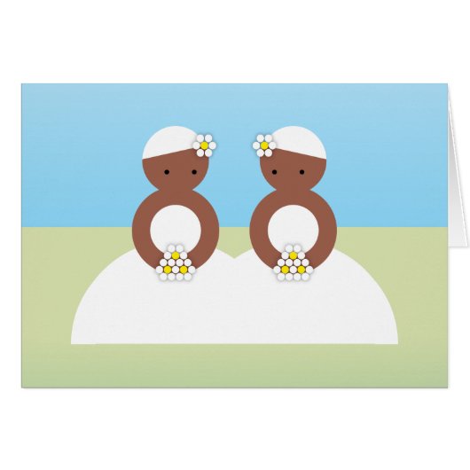 Deux jeunes mariées (Devant horizontal)