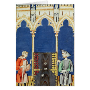 Deux joueurs de backgammon