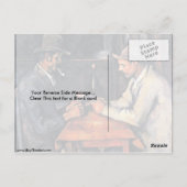 Deux Joueurs De Cartes Par Paul Cezanne (Dos)