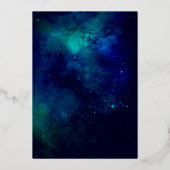 Deux La Lune 2e Carte de remerciements Foil Réel (Verso)