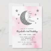 Deux La Lune 2e Invitation Anniversaire (Devant)