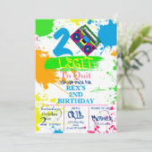 DEUX LEGIT À QUITTER 2e Anniversaire Invitation co (Debout devant)