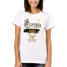 DEUX LEGIT À QUITTER 2e Anniversaire MOM T-shirt