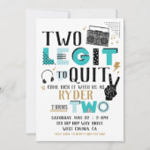 Deux legs pour quitter la deuxième invitation d'an (Devant)