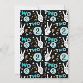 Deux legs pour quitter la deuxième invitation d'an (Dos)