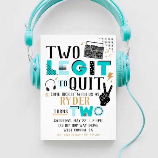 Deux legs pour quitter la deuxième invitation d'an