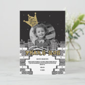 Deux Legs Pour Quitter Le Carte de remerciements P (Debout devant)