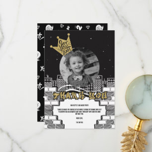 Deux Legs Pour Quitter Le Carte de remerciements P