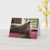 Deux Lions, carte (Fleur jaune)