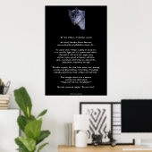 DEUX LOUPS CHEROKEE TALE Poster d'art (Bureau à domicile)