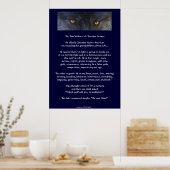 DEUX LOUPS CHEROKEE TALE Poster d'art (Cuisine)